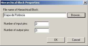 Figura 5 - Casilla para establecer las propiedades del bloque.
