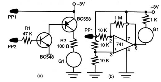 Figure 17 – Other circuits to increase the sensivity
