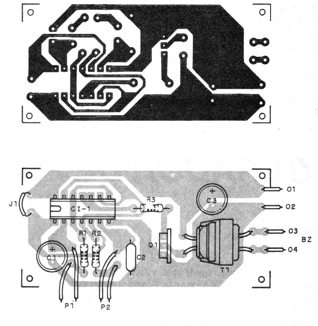    Figura 2 - Placa para el montaje

