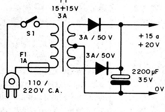 Figura 5 - Fuente para el circuito
