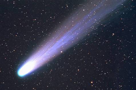 Imagen de un cometa
