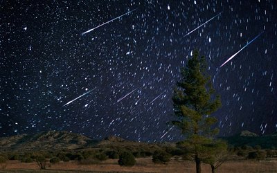 Lluvia de meteoritos asociada al cometa de Tempel-Tuttle
