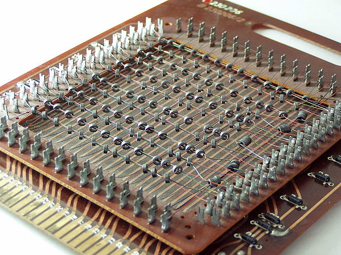 Figura 134 – Una memoria magnética de un ordenador de los 60 años – Foto Internet
