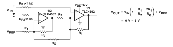 Figura 8 - Amplificador pera instrumentación
