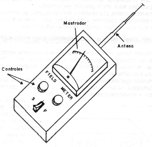 Figura 2 - El medidor de intensidad de campo
