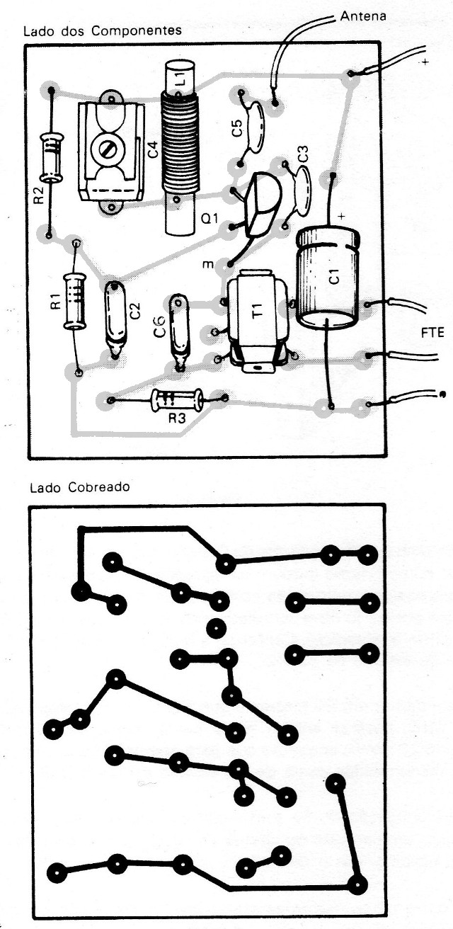  Figura 6 - Placa de circuito impreso para el montaje
