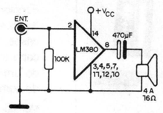 Figura 3 - Amplificador básico
