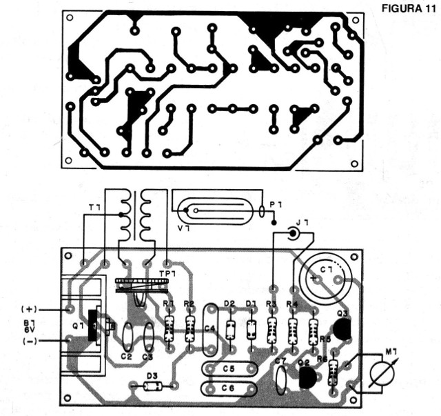 Figura 11 - Placa para el circuito 3
