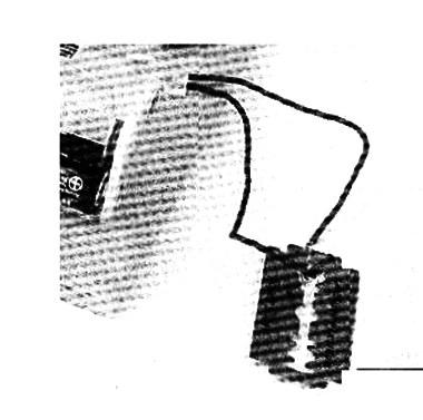 Figura 6 -  Foto escaneada del detector.
