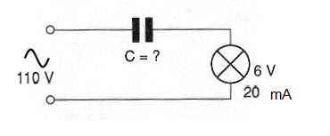 Figura 6 – Configuración básica para alimentar una carga de corriente alterna con 6 V de 110 V de entrada.
