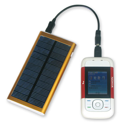 Figura 90 - Batería de la célula solar del cargador.
