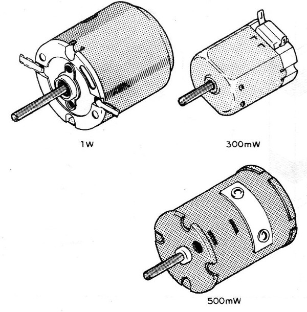 Figura 1- Motores comunes
