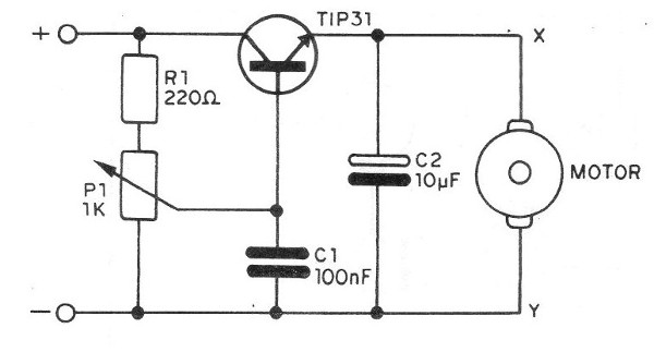 Figura 8- Control por transistor 
