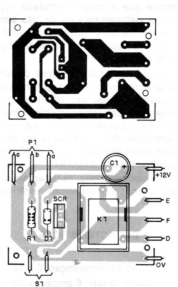 Figura 8 – Placa para este circuito
