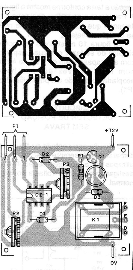 Figura 16 – Placa de circuito impreso para el montaje
