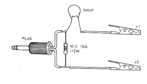 Figura 3- el cable de inyección de señal

