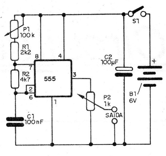 Figura 7 - Oscilador para ajuste
