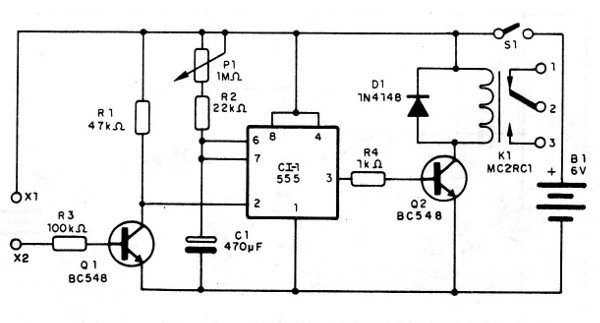 Figura 2 - Circuito del interruptor de timbre
