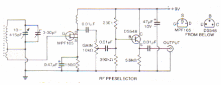 Preselector RF 
