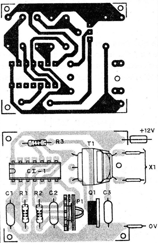    Figura 4 - Placa para el montaje
