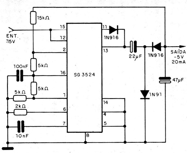 Figura 9 - Regulador conmutado a 5 V
