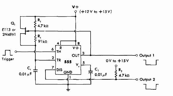 Astable Invertido 555 
