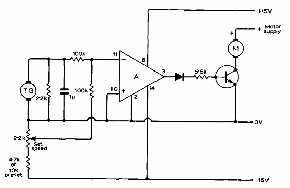 Control de Motor DC con Operacional
