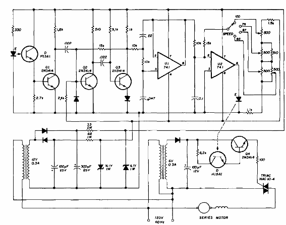 Control de Motor con Triac 
