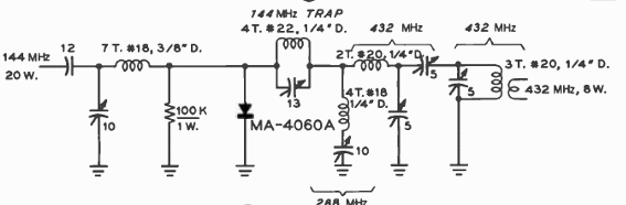 Duplicador para 432MHz 
