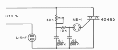 Control de potencia con TRIAC 
