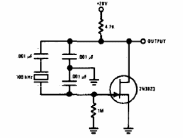 Oscilador estable de baja frecuencia 
