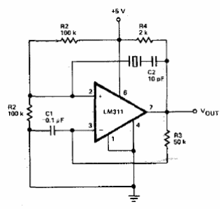 Oscilador LM311 
