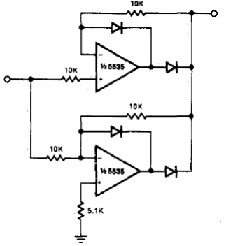 Detector de onda completa de precisión 
