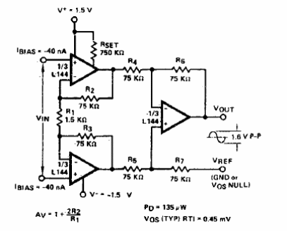 Amplificador de instrumentación 
