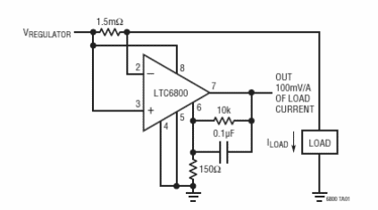 Sensor de corriente High Side
