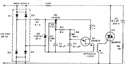 Dimmer de 800 W 
