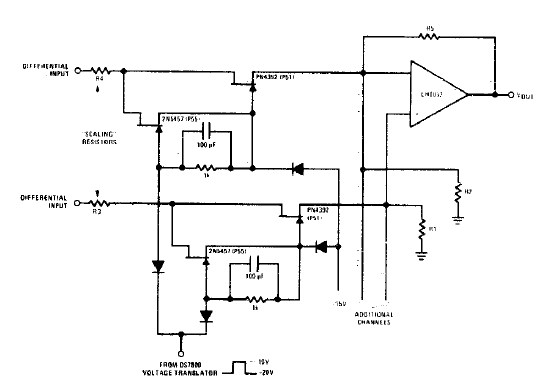 Multiplexor diferencial 
