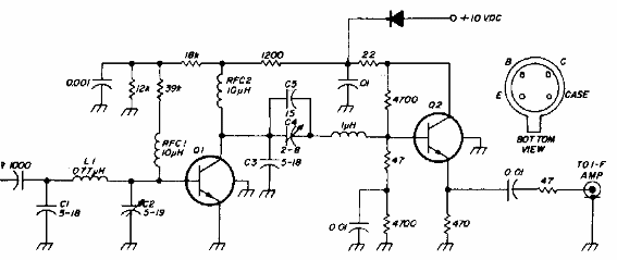 Amplificador de 30 MHz 
