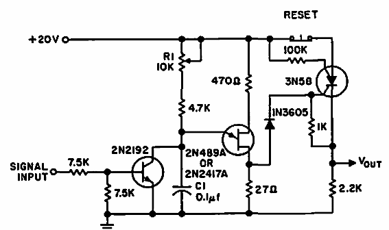 Detector de caída de señal 
