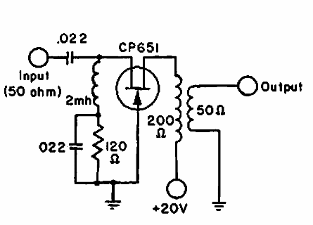 Amplificador de RF 
