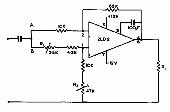 Amplificador con CMRR de 90 dB 
