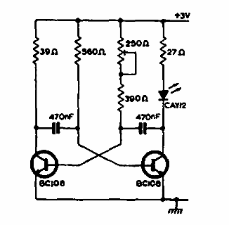 Transmisor infrarrojo modulado 
