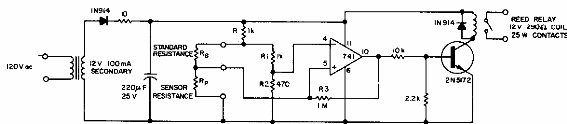 Detector de relación de resistencias
