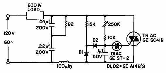 Dimmer 600 W 
