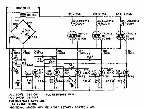 Secuencial con triac
