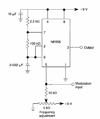 Modulador de 455 kHz con el 555 
