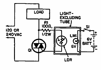 Disparo aislado para triac 
