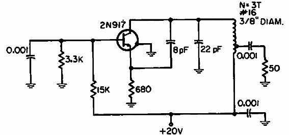 Oscilador de 100 MHz 
