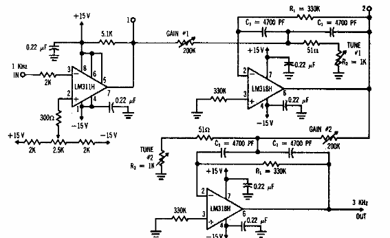 Multiplicador de baja frecuencia 
