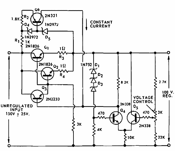 Fuente de alimentación 100 V x 4 A 
